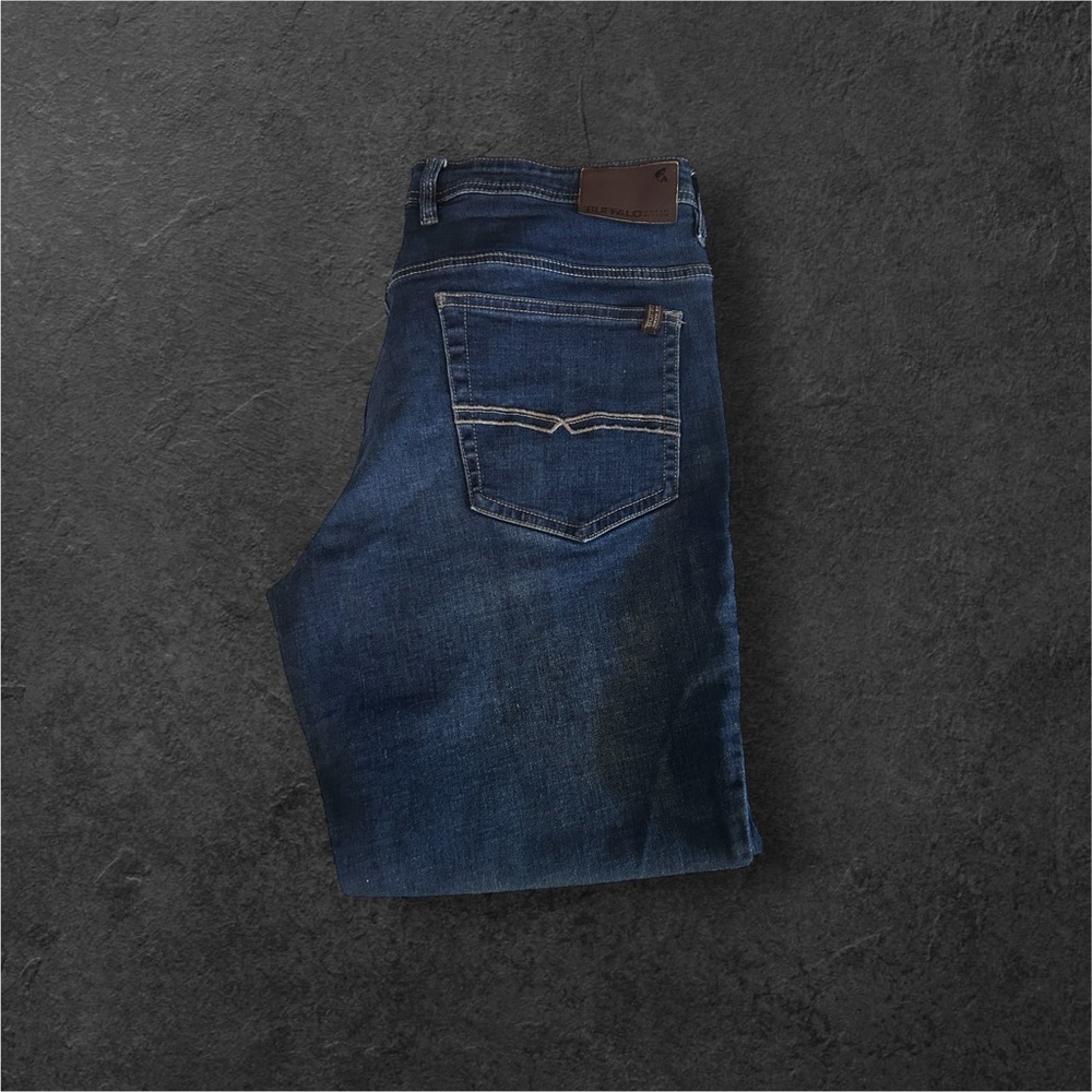 Buffalo David Bitton Dark Blue Jeans